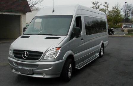 Bus rental Paris, France Mercedes Benz Sprinter Lux TOP Business class
